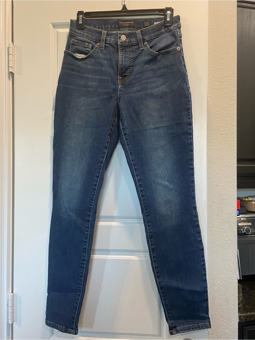 Lucky Brand Women's Dark Indigo Skinny Jeans